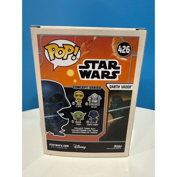 Funko Pop! Vinyl: Star Wars - Concept Series: Darth Vader #426 - Picture 3 of 5
